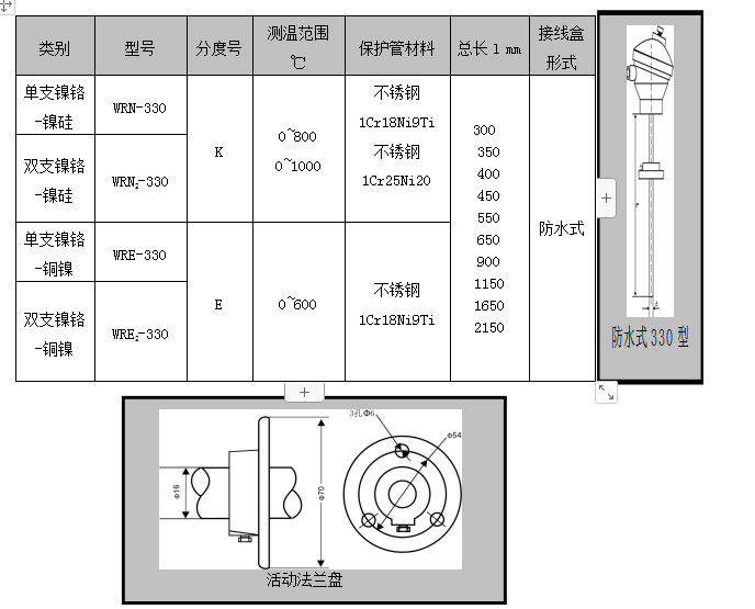 WR系列装配式热电偶(图6) WR系列装配式热电偶(图6)