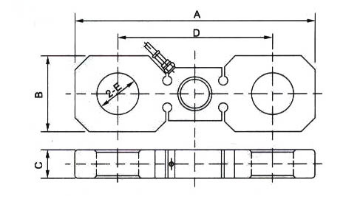 ET－4型拉式称重传感器(图2)