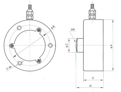 XJH－14膜合式称重传感器(图2)