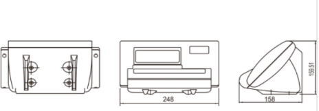 XK3190-A12+(E)型仪表(图2)