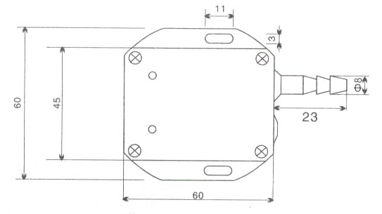 CYB11W系列微压力变送器(图3)