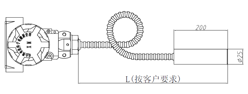 CYB31D高温导压液位变送器(图3)